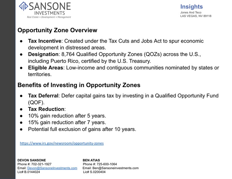 More Photos Of JONES AND TECO, Las Vegas Land For Sale