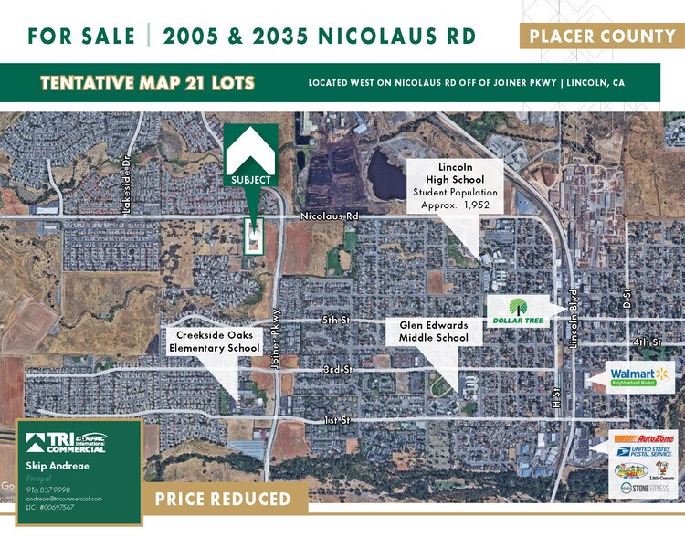 More Photos Of 2005-2035 Nicolaus Rd, Lincoln Land For Sale