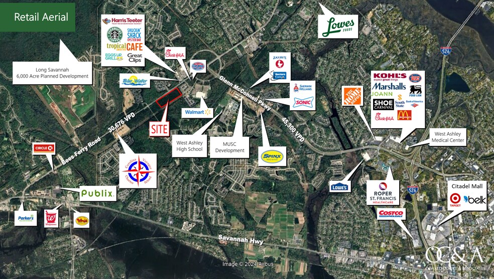 More Photos Of Bees Ferry Rd & Proximity Dr, Charleston General Retail For Lease