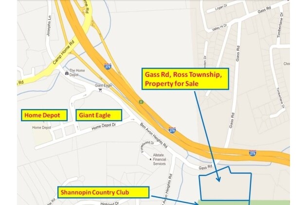 More Photos Of Gass Rd, Pittsburgh Land For Lease