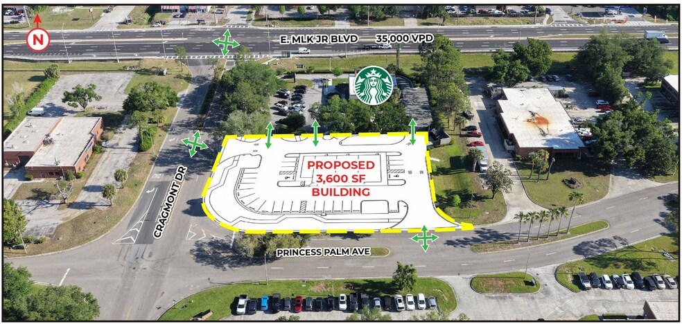More Photos Of 9601 E Doctor Martin Luther King Junior Blvd, Tampa General Retail For Lease