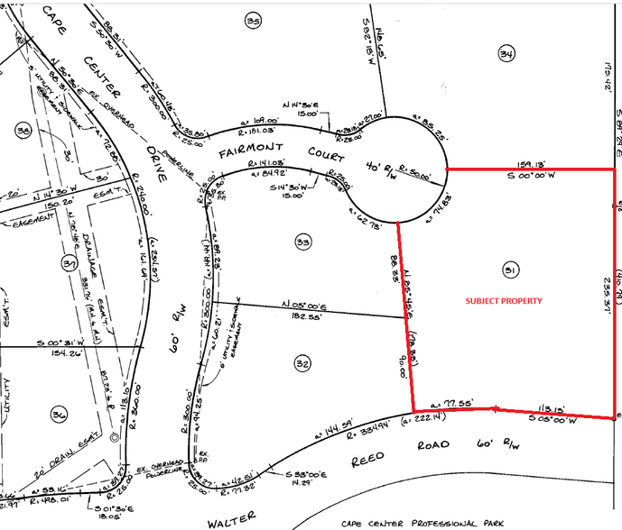 Primary Photo Of 1201 Fairmont Ct, Fayetteville Land For Sale