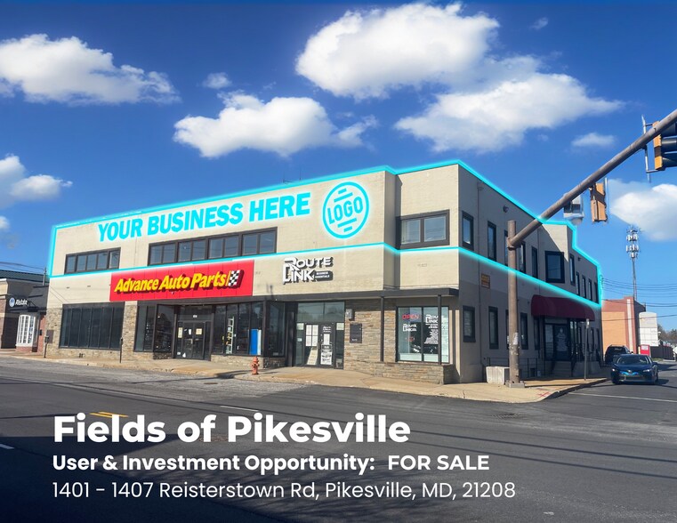 Primary Photo Of 1407 Reisterstown Rd, Pikesville Office For Sale