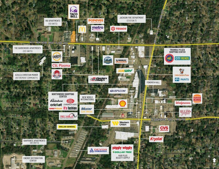 More Photos Of 330 W Northside Dr, Jackson Fast Food For Sale