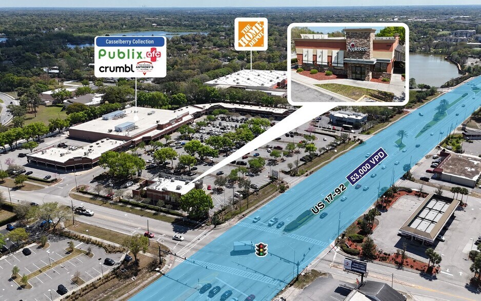 More Photos Of 3315 S US Highway 17/92, Casselberry Restaurant For Lease