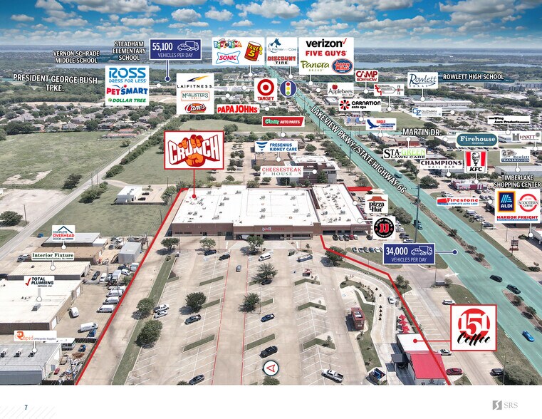 More Photos Of 3601 Lakeview Pky, Rowlett General Retail For Sale