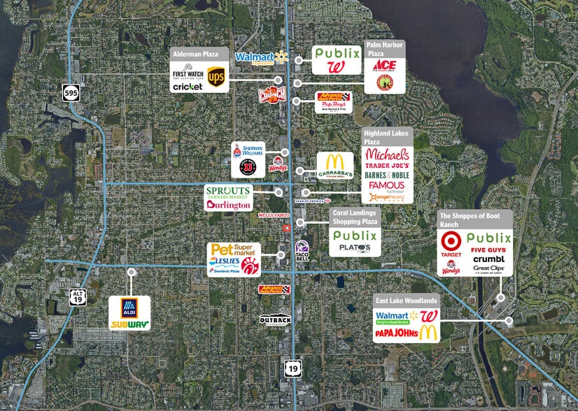 More Photos Of 33100-33160 U.S. 19 Hwy N, Palm Harbor Storefront For Sale