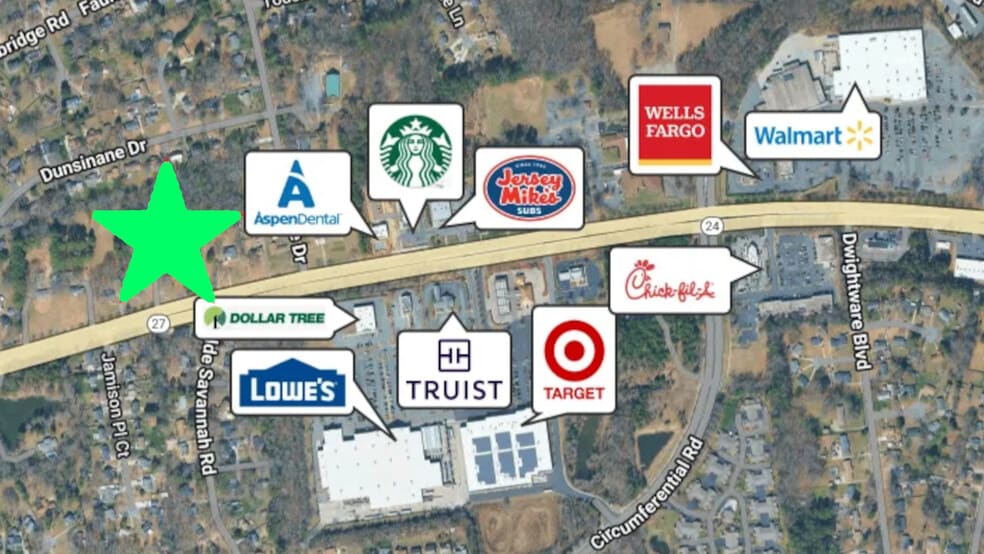 More Photos Of 8705 Albemarle Rd, Charlotte Land For Sale