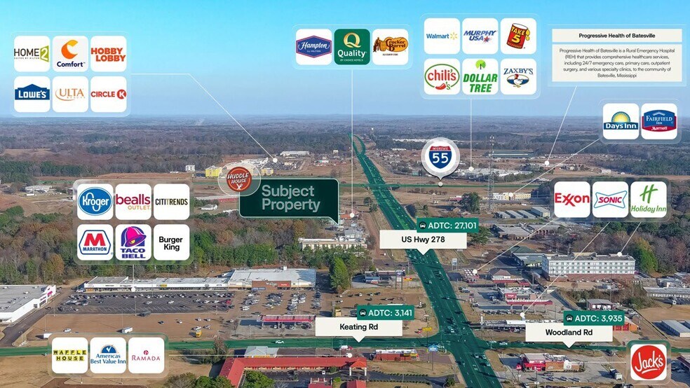 More Photos Of 147 Lakewood Dr, Batesville Restaurant For Sale