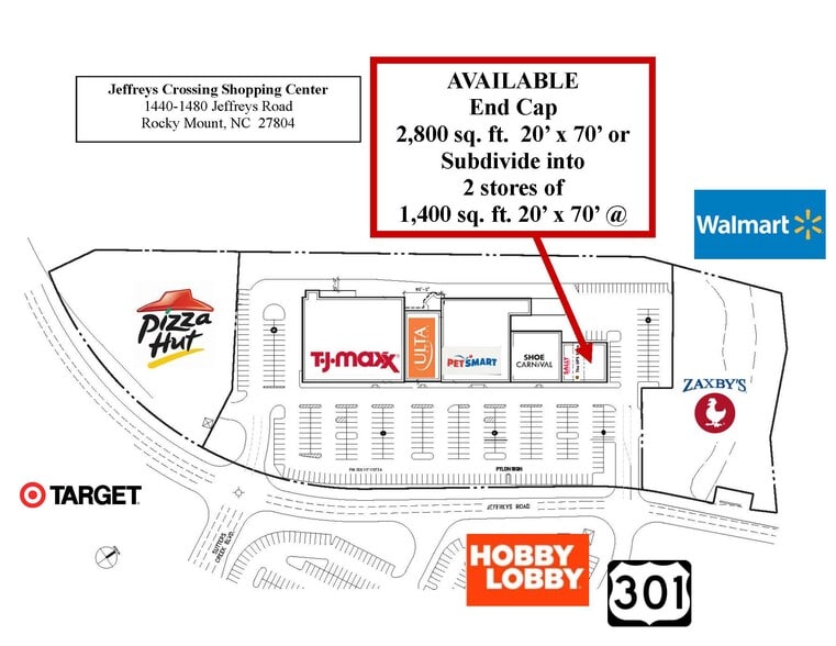More Photos Of 1440-1480 Jeffreys Rd, Rocky Mount General Retail For Lease