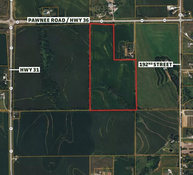 More Photos Of 196th & Hwy 36, Bennington Land For Sale