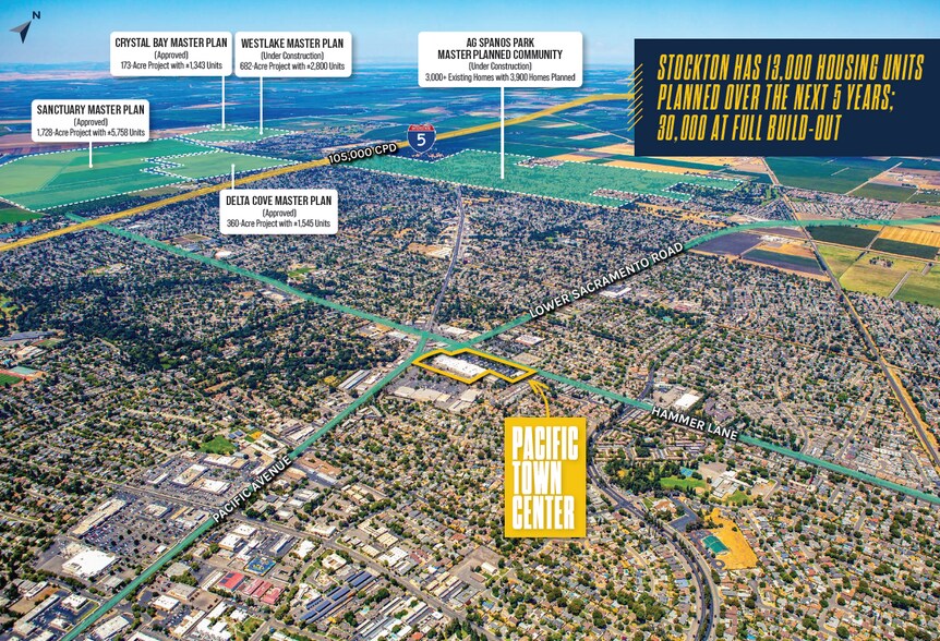 More Photos Of 616-760 W Hammer Ln, Stockton Supermarket For Sale