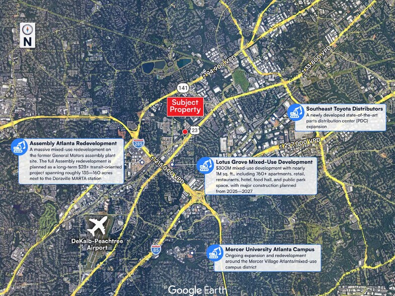 More Photos Of 5954-5998 Buford Hwy, Atlanta Manufacturing For Sale