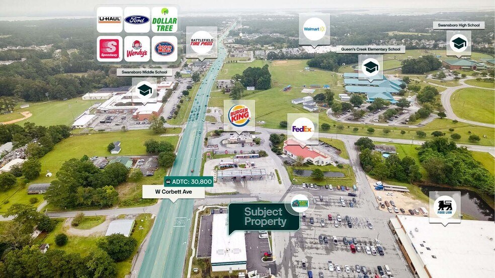 More Photos Of 1411 W Corbett Ave, Swansboro Auto Repair For Sale