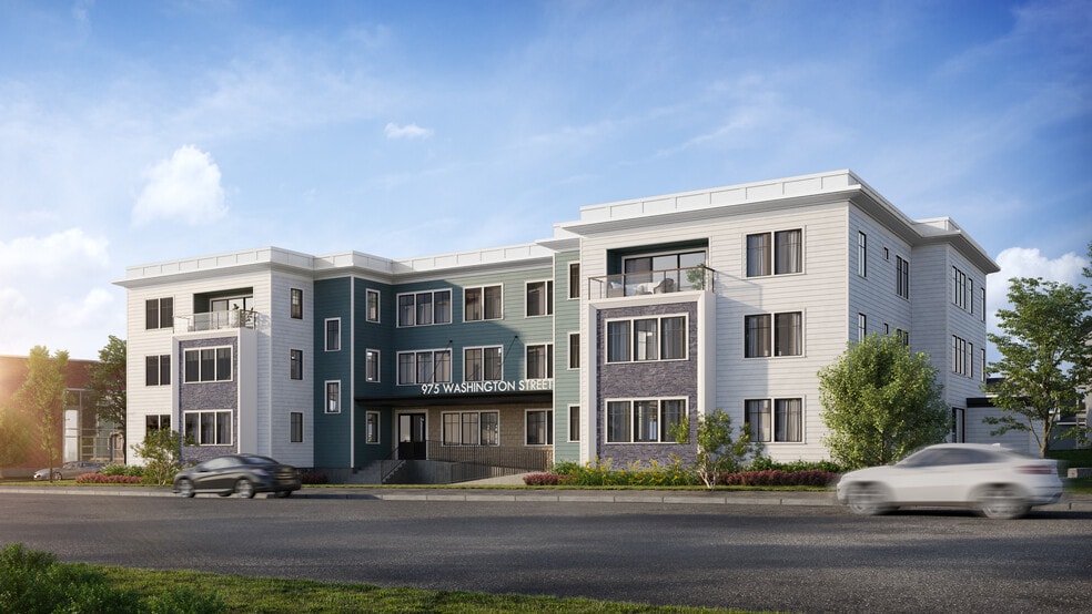 Primary Photo Of 967-979 Washington St, Newton Land For Sale