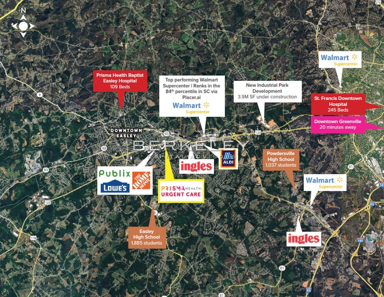 More Photos Of 6043 Calhoun Memorial Hwy, Easley Freestanding For Sale