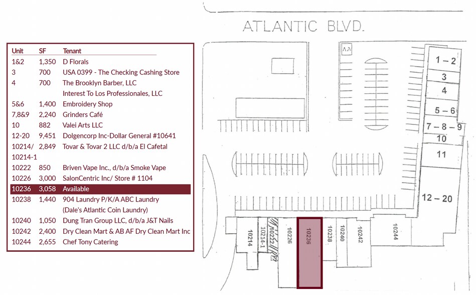 More Photos Of 10214-10230 Atlantic Blvd, Jacksonville Unknown For Lease