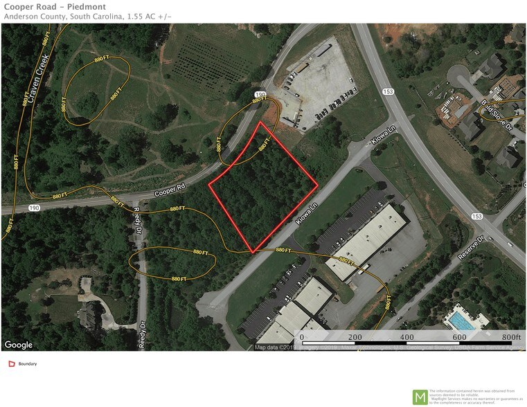 More Photos Of Cooper Rd, Piedmont Land For Sale