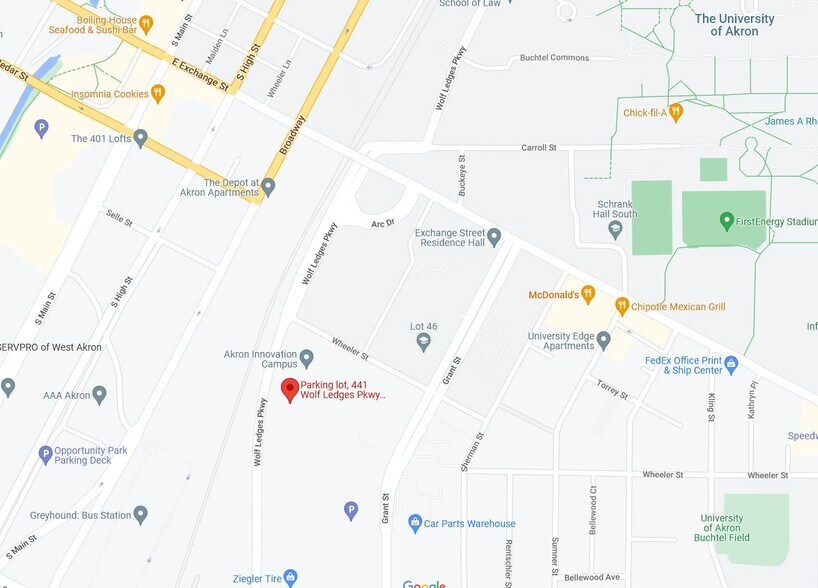 More Photos Of 411 Wolf Ledges Pky, Akron Unknown For Lease