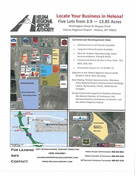 Primary Photo Of Washington @ Skyway Drive, Helena Land For Lease