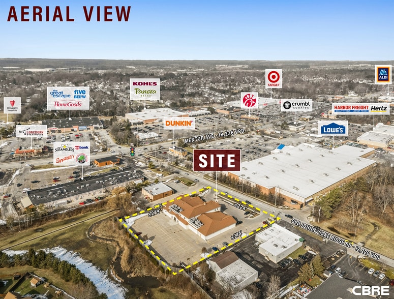 More Photos Of 9620 Old Johnnycake Ridge Rd, Mentor Restaurant For Lease