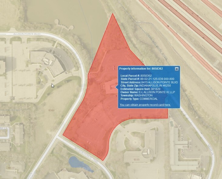 More Photos Of 8415 Allison Pointe Blvd, Indianapolis Office For Lease