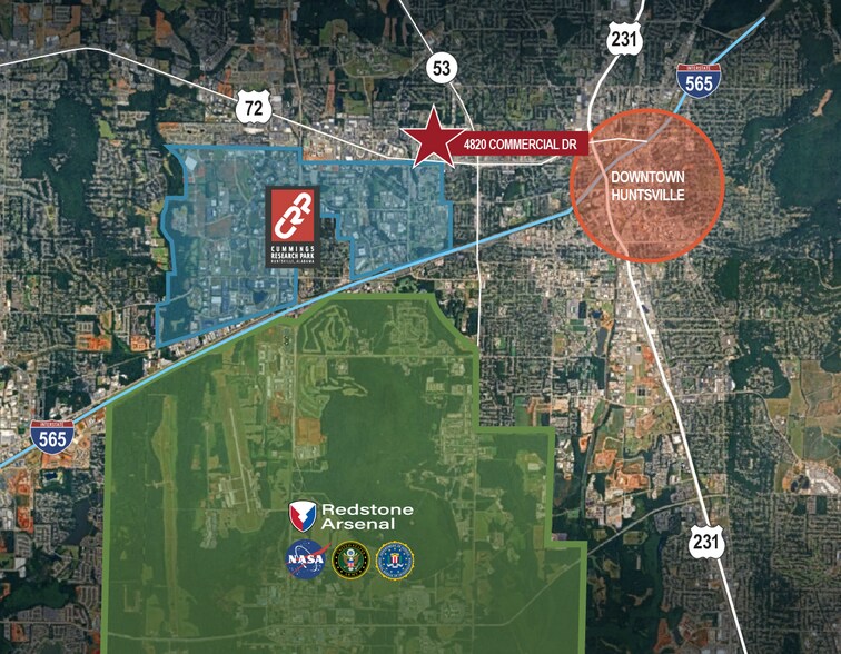 More Photos Of 4820 Commercial Dr, Huntsville Warehouse For Sale