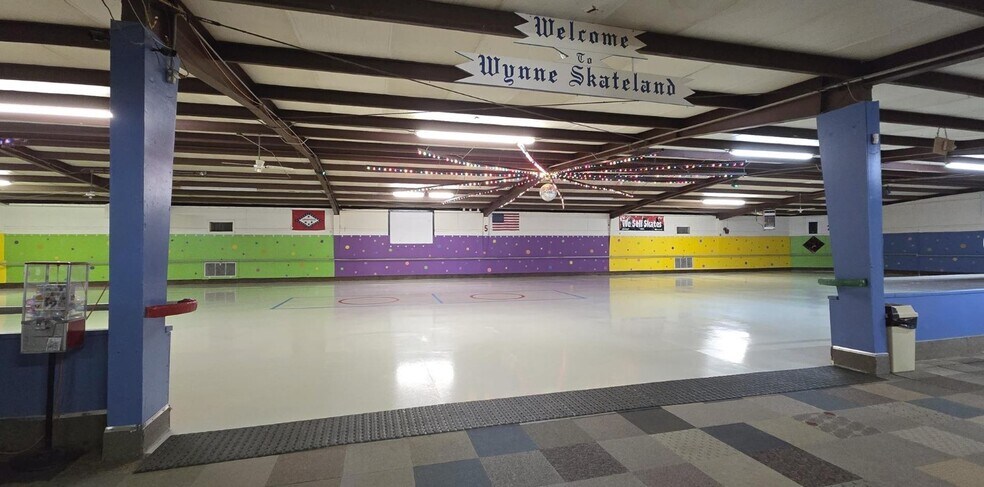 More Photos Of 2009 Falls Blvd N, Wynne Skating Rink For Sale