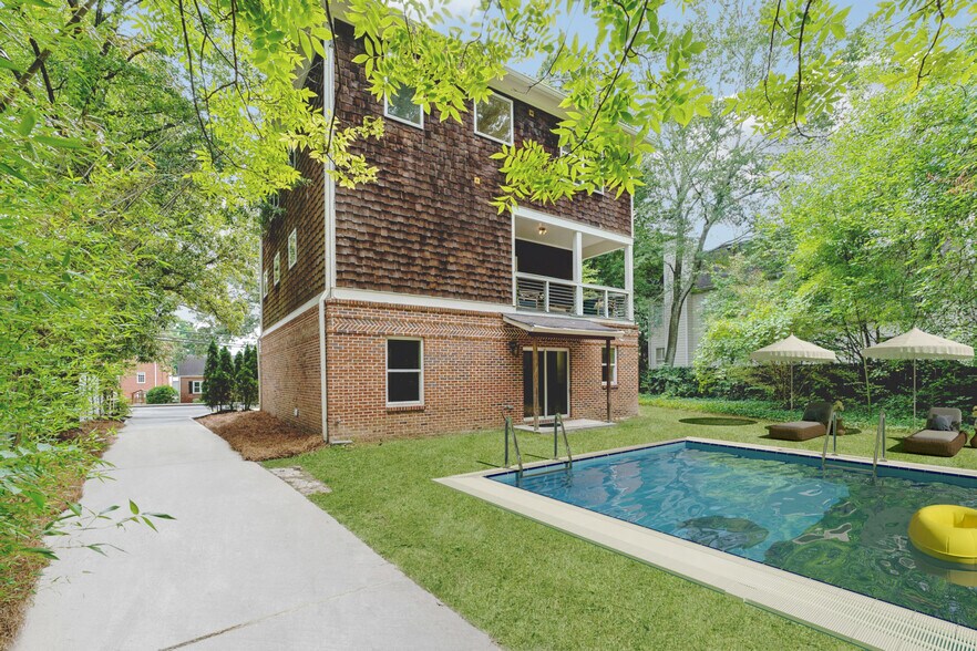 More Photos Of 1303 N Druid Hills Rd NE, Brookhaven Office Residential For Sale