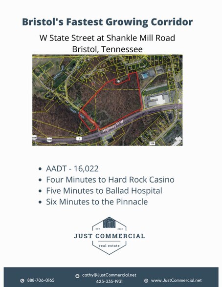 More Photos Of West State Street @ Shankle Mill Road, Bristol Land For Sale