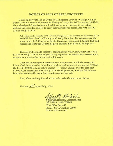 More Photos Of 455 Shawnee Rd, Banner Elk Land For Sale