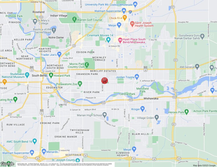 3609 E Jefferson Blvd, South Bend, IN 46615 Office For Lease