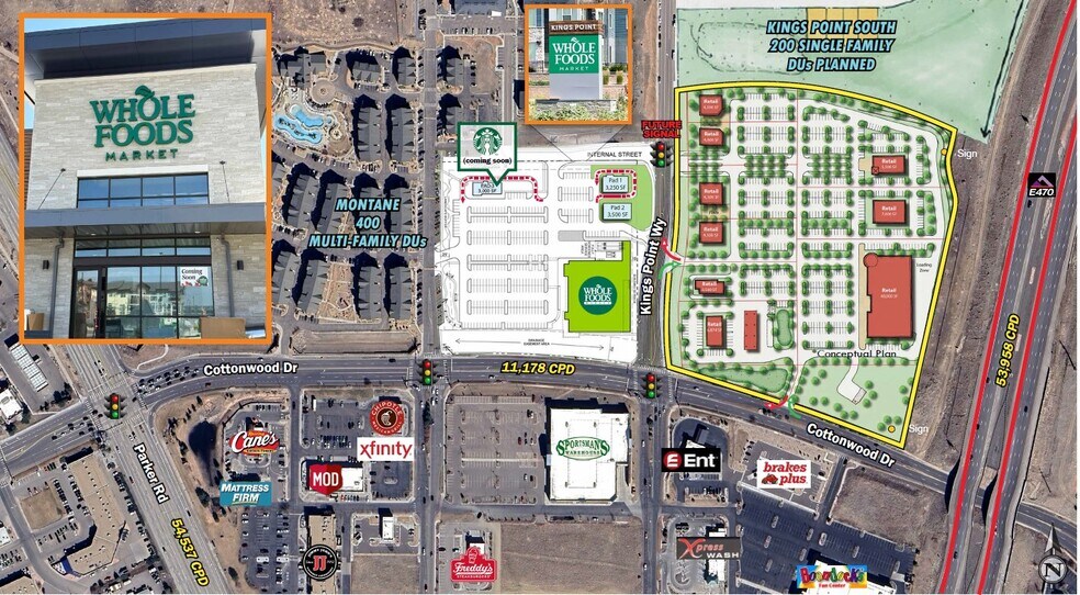 More Photos Of NEC Cottonwood & S Parker, Parker Land For Lease