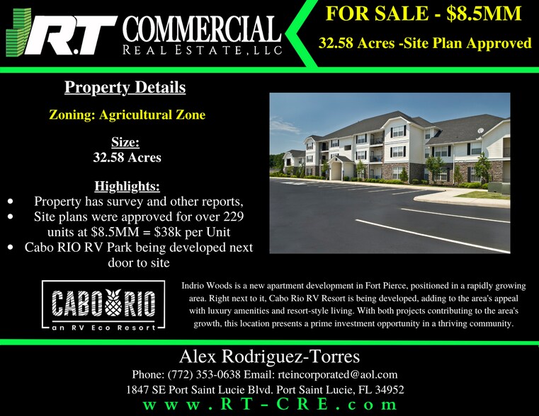 More Photos Of 7075 Indrio Rd, Fort Pierce Land For Sale