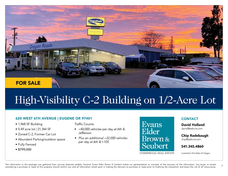 More Photos Of 620 W 6th Ave, Eugene Fast Food For Sale