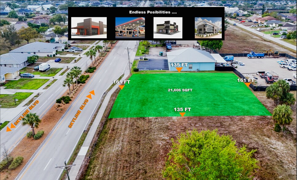 Primary Photo Of 3726 Skyline Blvd, Cape Coral Land For Lease