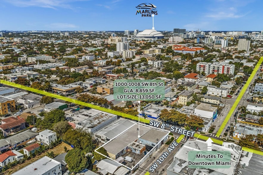 More Photos Of 1000-1008 SW 8th St, Miami Storefront Retail Office For Sale