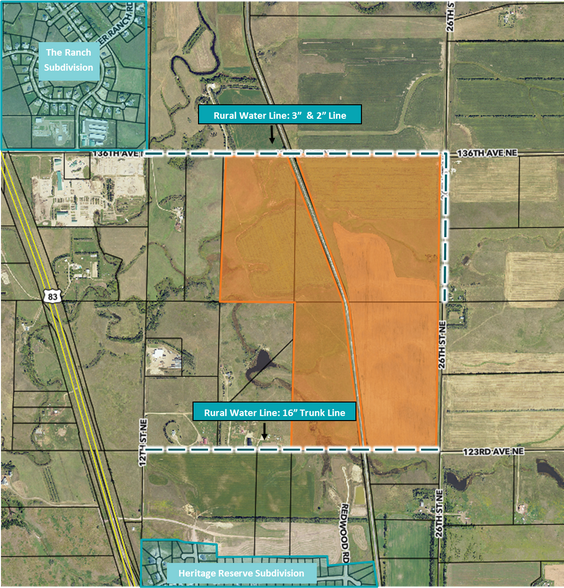 More Photos Of 136th Ave NE & 26th St NE, Bismarck Land For Sale