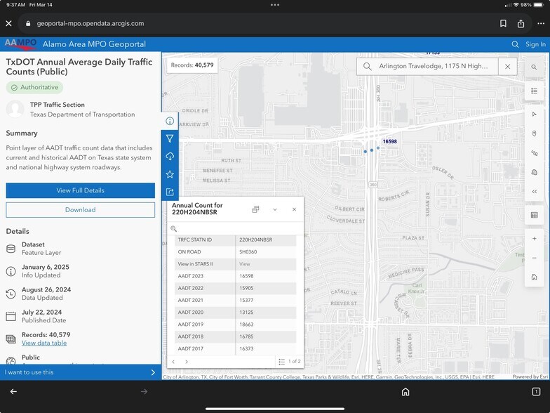 More Photos Of 2600 E Park Row, Arlington Land For Sale