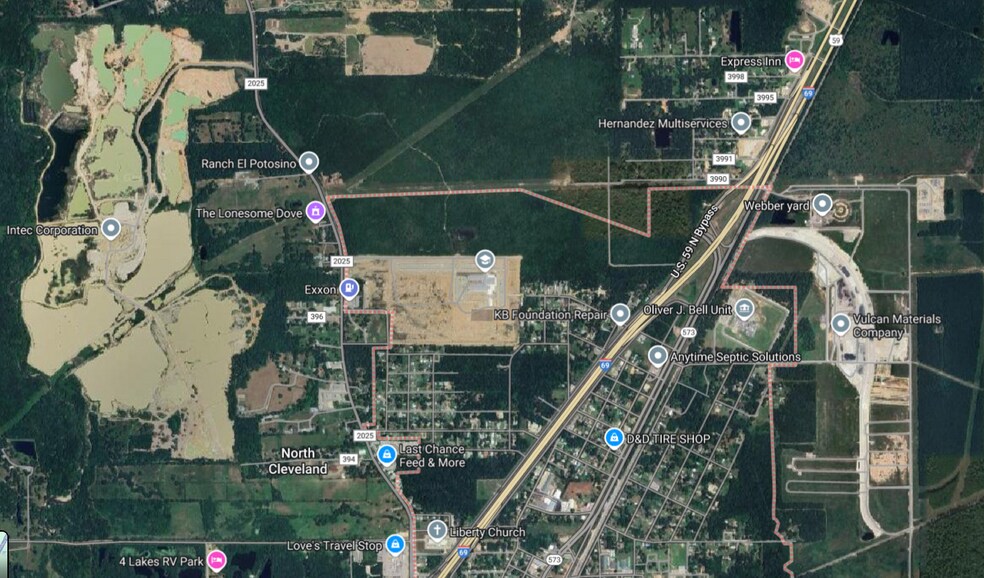 Primary Photo Of 1105-1009 FM 2025 Rd, Cleveland Land For Sale