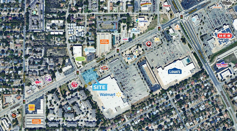More Photos Of 1410 Austin Hwy, San Antonio Fast Food For Lease