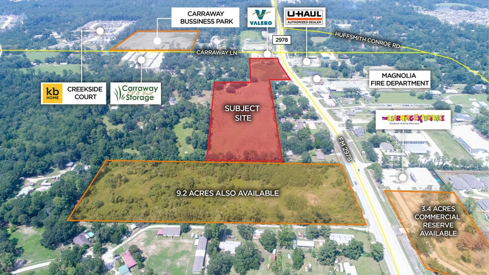 Primary Photo Of 27207 FM 2978 Rd, Magnolia Land For Sale