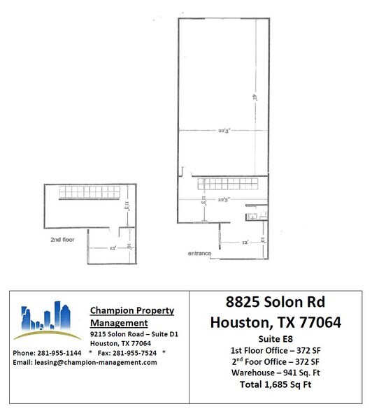 More Photos Of 8805 Solon Rd, Houston Unknown For Lease