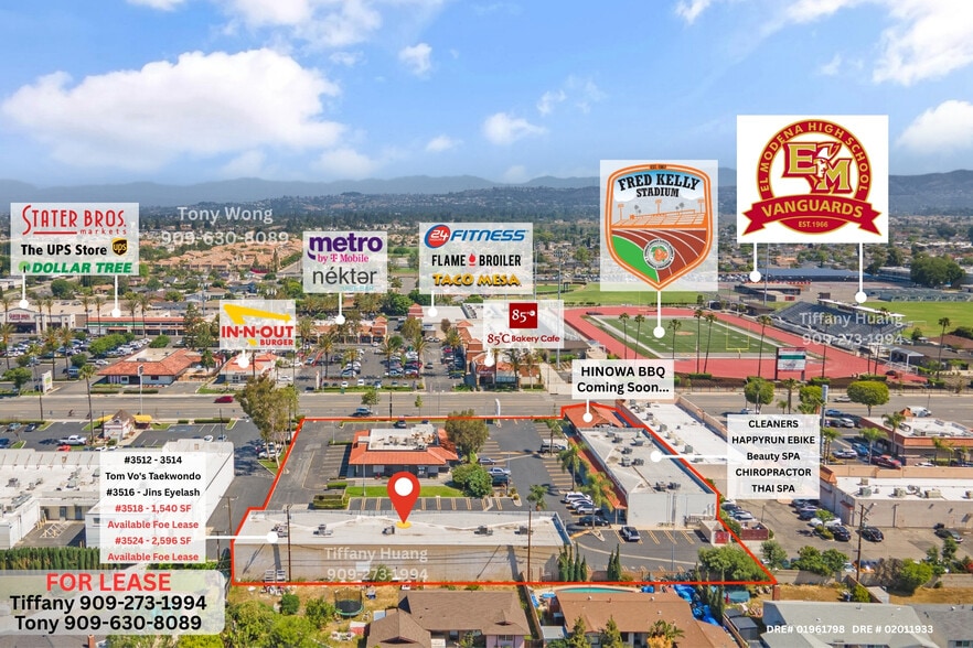 More Photos Of 3512-3538 E Chapman Ave, Orange Unknown For Lease