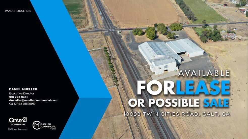 10098 Twin Cities Rd, Galt, CA 95632 Industrial For Lease