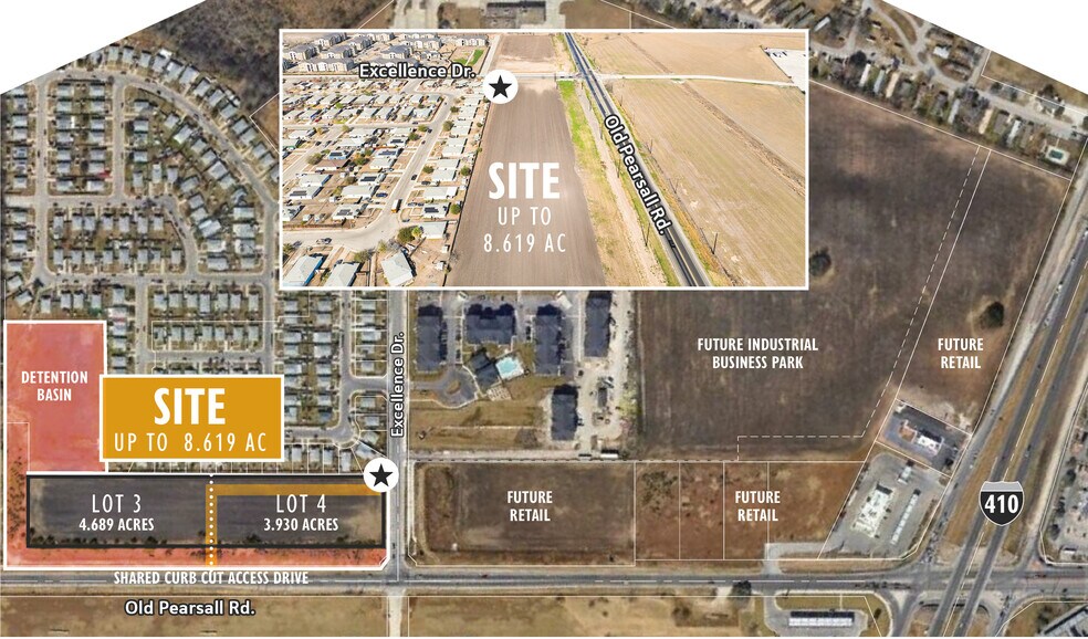 More Photos Of Old Pearsall Rd & SW Loop 410, San Antonio Land For Sale