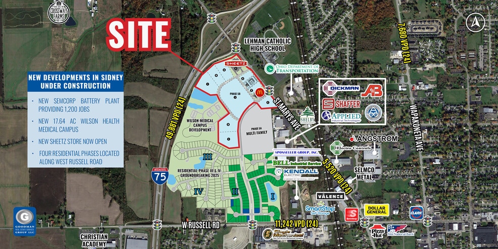 Primary Photo Of 2400 Saint Marys Rd, Sidney Land For Sale