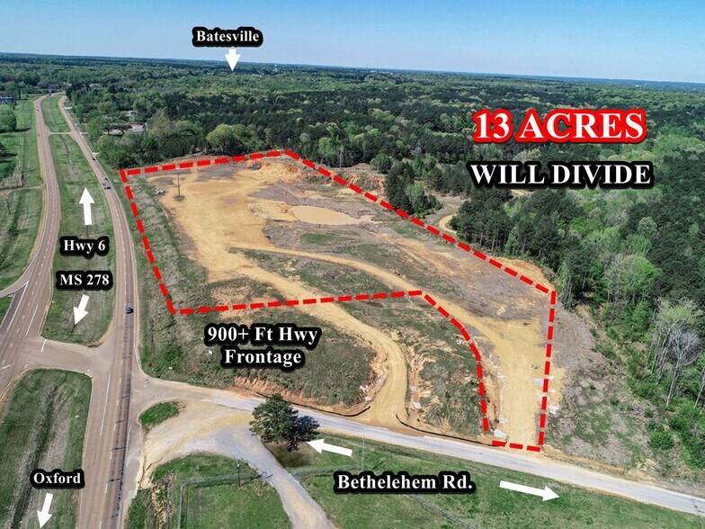 Primary Photo Of 20731 Highway 6 E, Batesville Land For Sale