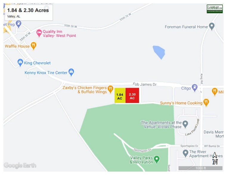 More Photos Of 491 Fob James, Valley Land For Sale