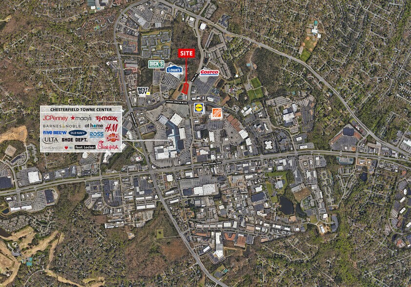 Primary Photo Of 1431 Packer Crossing, North Chesterfield Land For Lease